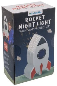 Lampička s hviezdnym projektorom Raketa