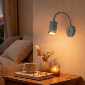 Rabalux 73110 - Nástenné bodové svietidlo NOLIE 1xGU10/15W/230V biela