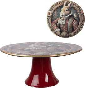 Cake Stand ? 22x10 Cm Beige Plastic - ? 22*10 cm