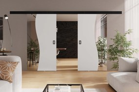 Posuvné dvere FALA DUO | 192 cm Farba: Biela