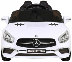 RAMIZ Elektrické autíčko Mercedes Benz AMG SL65 - biele