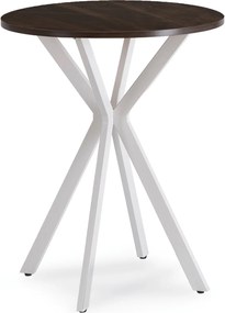 PROXIMA.store - Jedálenský stôl LAUREN FARBA: biela, FARBA NÔH: orech