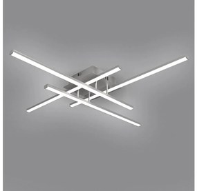 Brilagi - LED Stropné svietidlo STRIPES LED/37W/230V strieborná BG0612