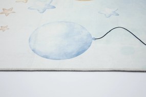 Detský koberec KIDS 2403178N obdĺžnikový – mäkký polyester Rozmer: 80x150 cm