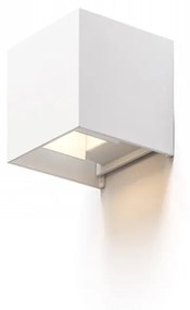 TITO SQ DIMM | Vonkajšie nástenné LED svietidlo Farba: Biela