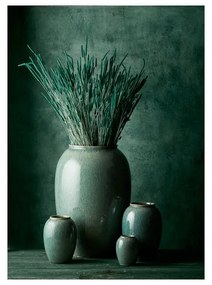 Zelená kameninová váza (výška 20 cm) Gastro Green – Bitz