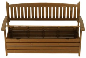 Kondela Záhradná lavička, AMULA, hnedá, 150cm