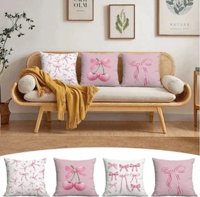 Obliečka na vankúš PINKABELLE 45x45 cm, biela