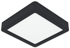 Eglo 900586 - LED Stmievateľné stropné svietidlo FUEVA LED/11W/230V čierna EG900586