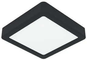 Eglo 900586 - LED Stmievateľné stropné svietidlo FUEVA LED/11W/230V čierna EG900586