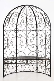 Oblúk na ruže Rosie s lavičkami - Bronzová