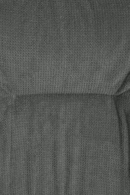 Jedálenská stolička Jules - látka - Sivá