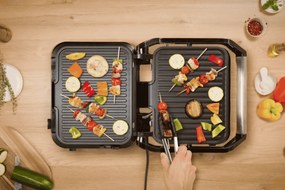 Kontaktný gril Tefal SuperGrill 3v1 GC510DE0 Nerezový/Čierny