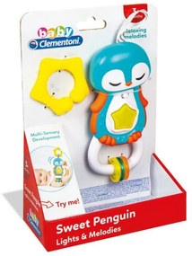 Clementoni Interaktívna hrkálka – tučniak