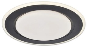 TOP LIGHT Svetlo nástenné-stropné Norman 40C RC, Čierna