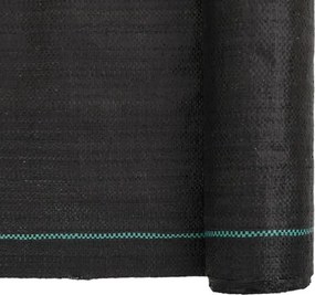 Čierna agrotextília proti burine 1 × 50 m, 70 g/m²