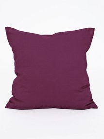 Bavlnená obliečka na vankúš Renforcé 40 × 40 cm - Kvety tulipánov fialovej