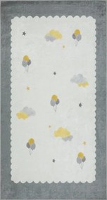DETSKÝ KOBERČEK 80 X 150 CM SIVÝ