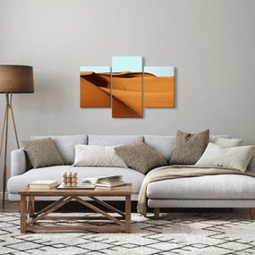 Obraz - Stopy v púšti (90x60 cm)