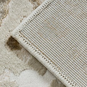 Dywany Łuszczów, Kusový koberec Allure 1961 cream/gold, 240x330, žltá, kancelária