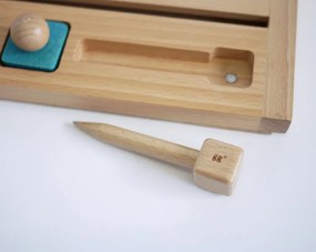 Magnetická kresliaca tabuľka Oekaki - Domček s psíkom
