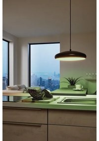 Eglo 33328 - LED RGBW Stmievateľný luster na lanku RIODEVA-C LED/27W/230V čierna