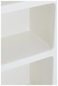 Krémová knižnica 110x190 cm Nahua – Light &amp; Living