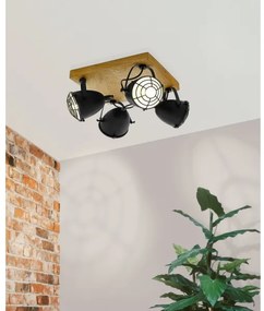 Eglo 49079 - Bodové svietidlo GATEBECK 4xE14/40W/230V