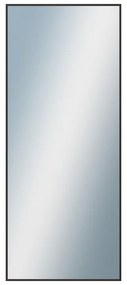 DANTIK - Zrkadlo v rámu, rozmer s rámom 50x120 cm z lišty Hliník čierna (7022021)