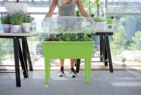 Plastové parenisko na nožičkách DREP770 77 cm - antracit