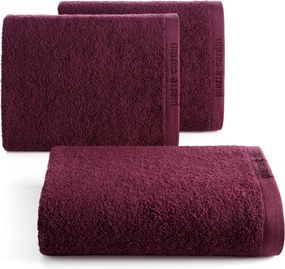 BAVLNENÝ UTERÁK PIERRE CARDIN EVI 70X140 CM BORDOVÁ