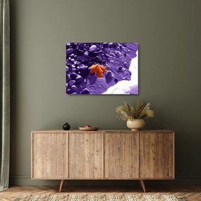 Sklenený obraz - Morská pláž (70x50 cm)