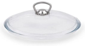 Ružový hliníkový hrniec s pokrievkou Güral Porselen Classic, ø 22 cm