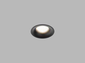 LED2 2150643D Zapustné bodové svietidlo SPOT C LED, 9W, 4000K, 820lm, 60°, IP44, čierna, DALI/PUSH