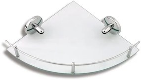 Novaservis Metalia 1 rohová polička chróm 6158.0