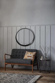 Rea Tutumi, okrúhle zrkadlo 39 cm JZ-01, čierna, HOM-09014