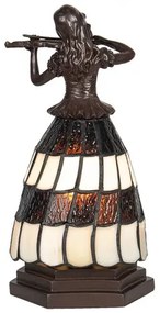 Tiffany stolová lampa VIOLIN 15*15*27