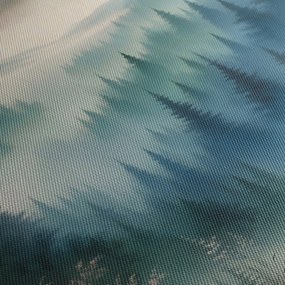 Obraz - Lesná krajina s hmlou (90x60 cm)