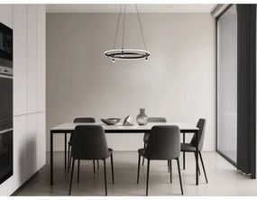 Stlmiteľný luster na lanku LED/100W/230V 3000-6500K pr. 60 cm + diaľkové ovládanie