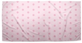 Sablio Uterák Ružové bodky - 50x100 cm