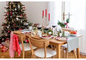 Bavlnené utierky s vianočným motívom v súprave 4 ks 50x70 cm Candy Cane – Catherine Lansfield