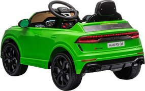 LEAN CARS Elektrické autíčko Audi RS Q8 LED MP3 diaľkové ovládanie zelené