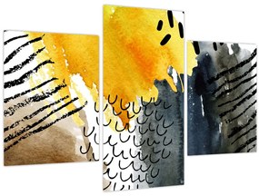 Obraz - Abstraktný akvarel (90x60 cm)