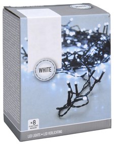Vianočné svetielka 18 m/240 led studená biela