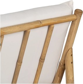 Biele kreslo Bamboo – Ixia