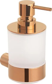 Bemeta Design GLACERA: Dávkovač mydla, 200 ml, medená zlatá lesk - 175109010