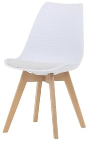 Jedálenská stolička Autronic 48x82 cm biela plast CT-X7056 WT
