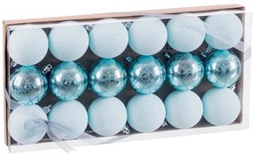 Vianočné gule v súprave 18 ks ø 6 cm – Casa Selección