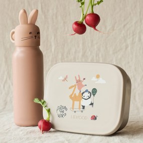LIEWOOD Detská termo fľaša na pitie Falk Rabbit 350 ml