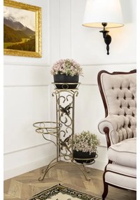 Stojan na kvety 90x65 cm zlatá